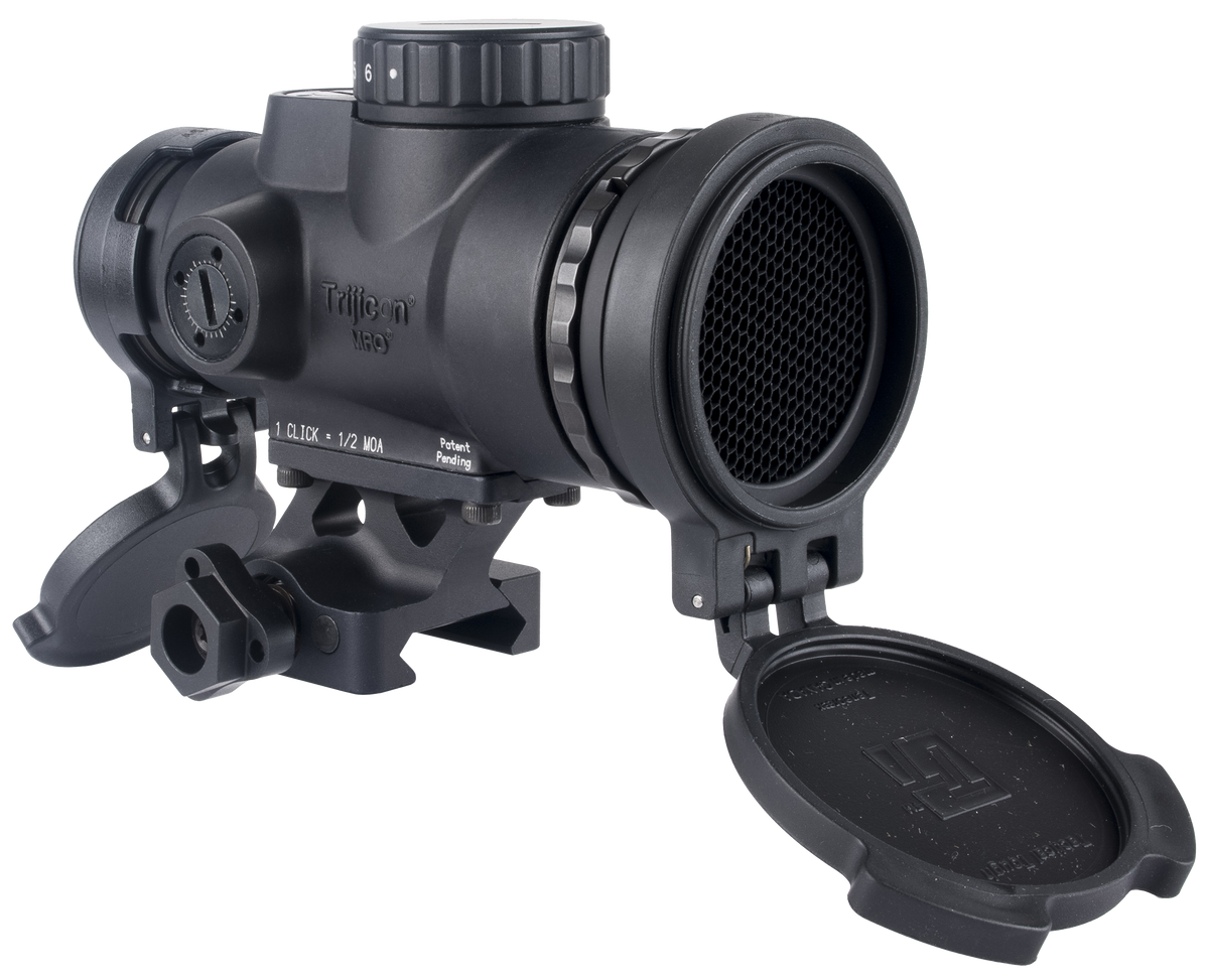 Trijicon MRO SD Patrol 1x25mm 2 MOA Red Dot Sight - Full Co-Witness Q-LOC Mount