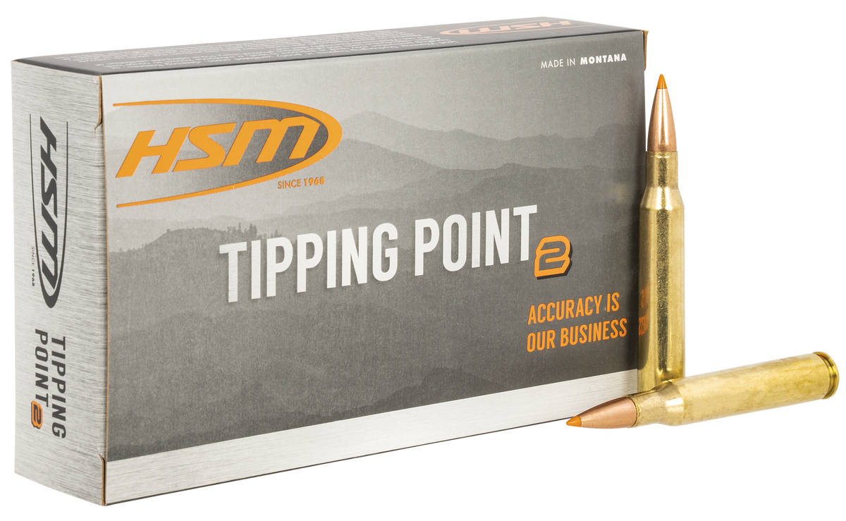 HSM Tipping Point Super Shock Tip 280 Rem 162gr Hornady SST 20 Rd - Box or Case
