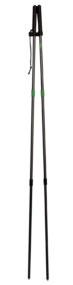 Primos 65488 Steady-Stix Shooting Stick Black 15-40" Metal Bipod