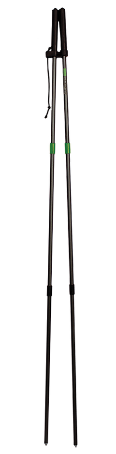 Primos 65488 Steady-Stix Shooting Stick Black 15-40" Metal Bipod