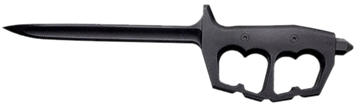 Cold Steel FGX Chaos 6" Fixed Blade Griv-Ex Plain Edge Training Knife