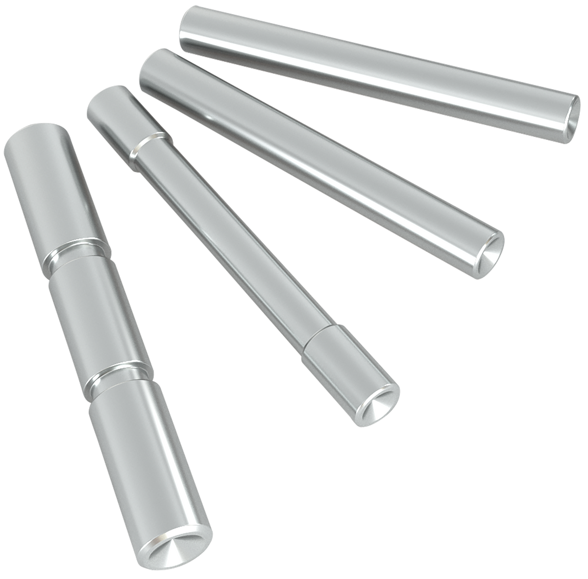 Cross Armory CRG4PSSV 4 Pin Set Silver 4140 Steel for Glock Gen4