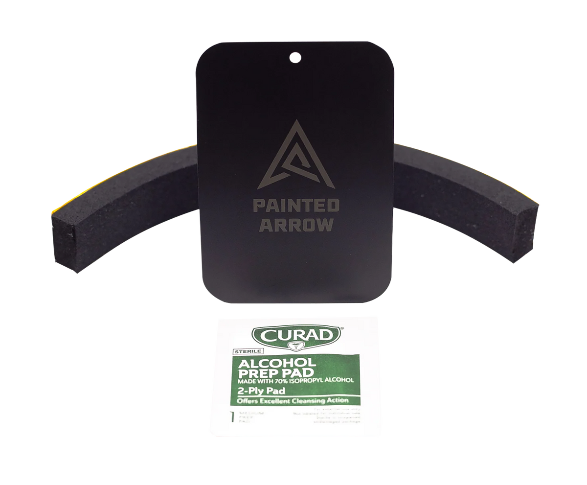 Painted Arrow APP001 Mag-Pro Smartphone Mount Accessory Kit - Phone Plate, Foam Dampener, Alcohol Prep Pad