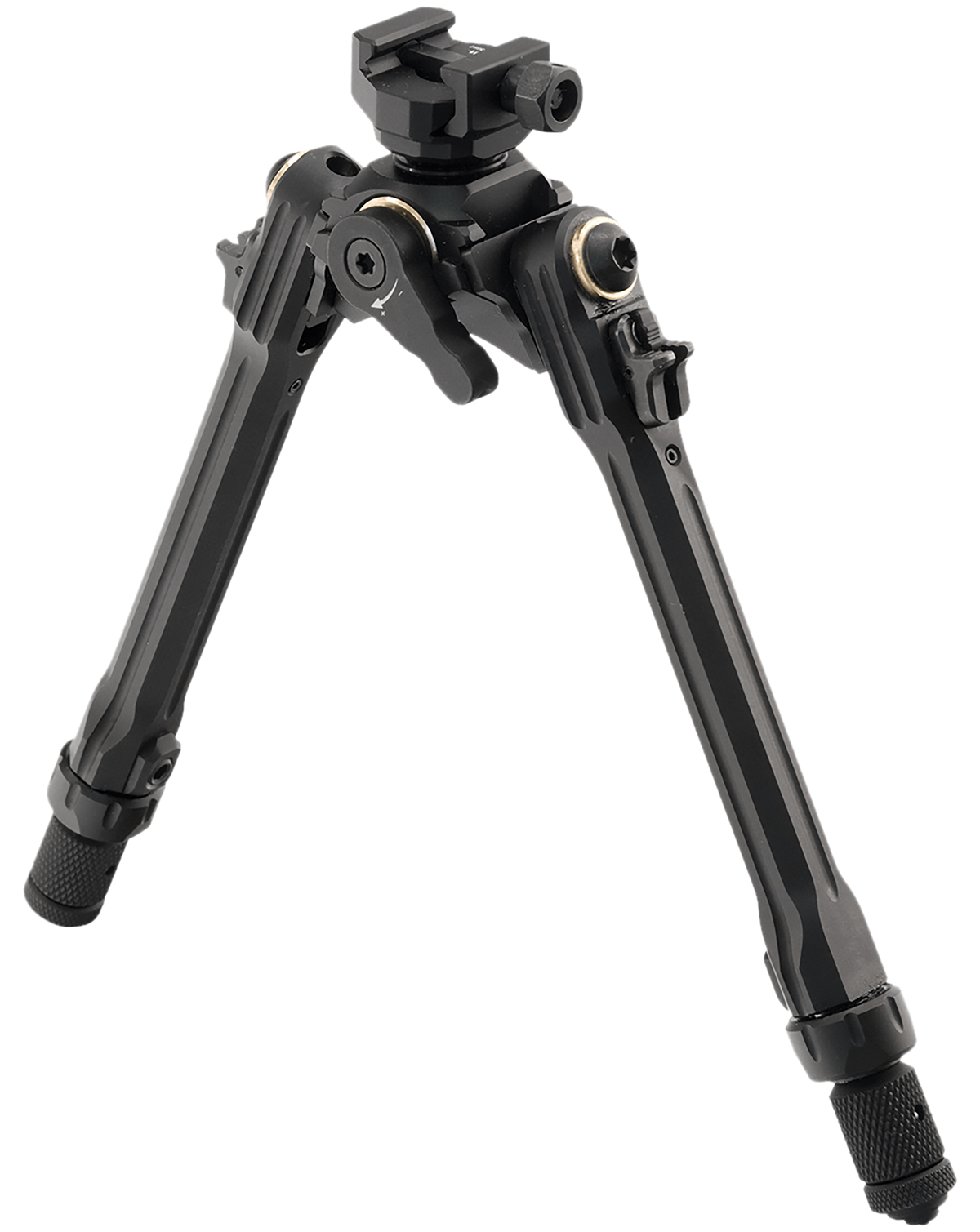 Leapers UTG TLUBP01 TBNR Bipod 8.5-11" Picatinny Black Anodized Aluminum/Steel