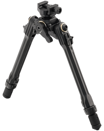 Leapers UTG TLUBP01 TBNR Bipod 8.5-11" Picatinny Black Anodized Aluminum/Steel