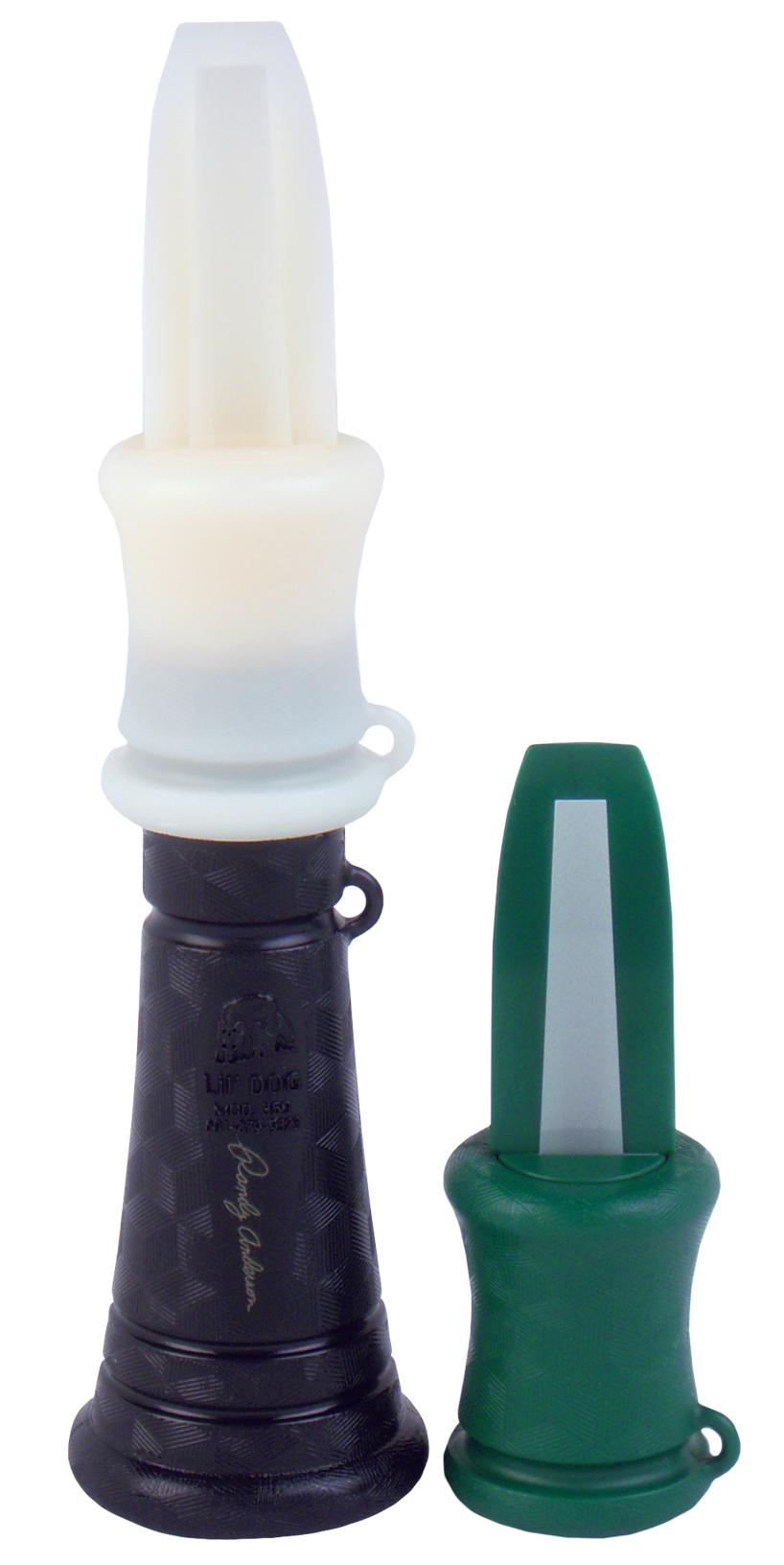 Primos PS350 Randy Anderson Lil' Dog Coyote Predator Open-Reed Mouth Call - Black