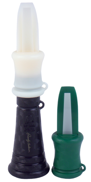 Primos PS350 Randy Anderson Lil' Dog Coyote Predator Open-Reed Mouth Call - Black