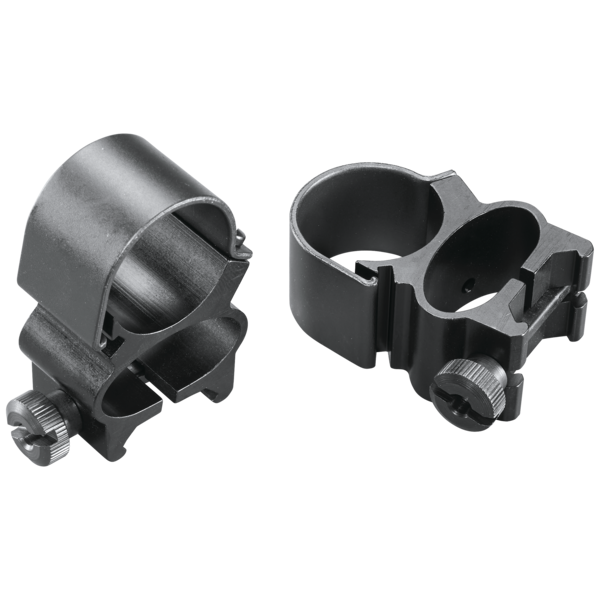 Weaver Mounts See-Thru 1" Detachable Scope Rings Matte Black