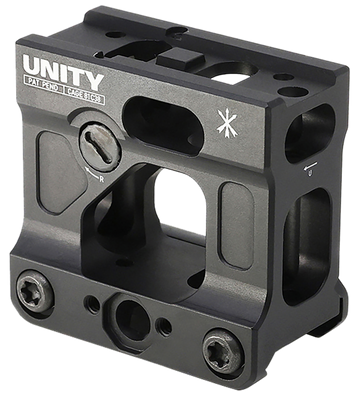 Unity Tactical FAST Micro Mount Black Anodized 2.26" Height Micro Footprint