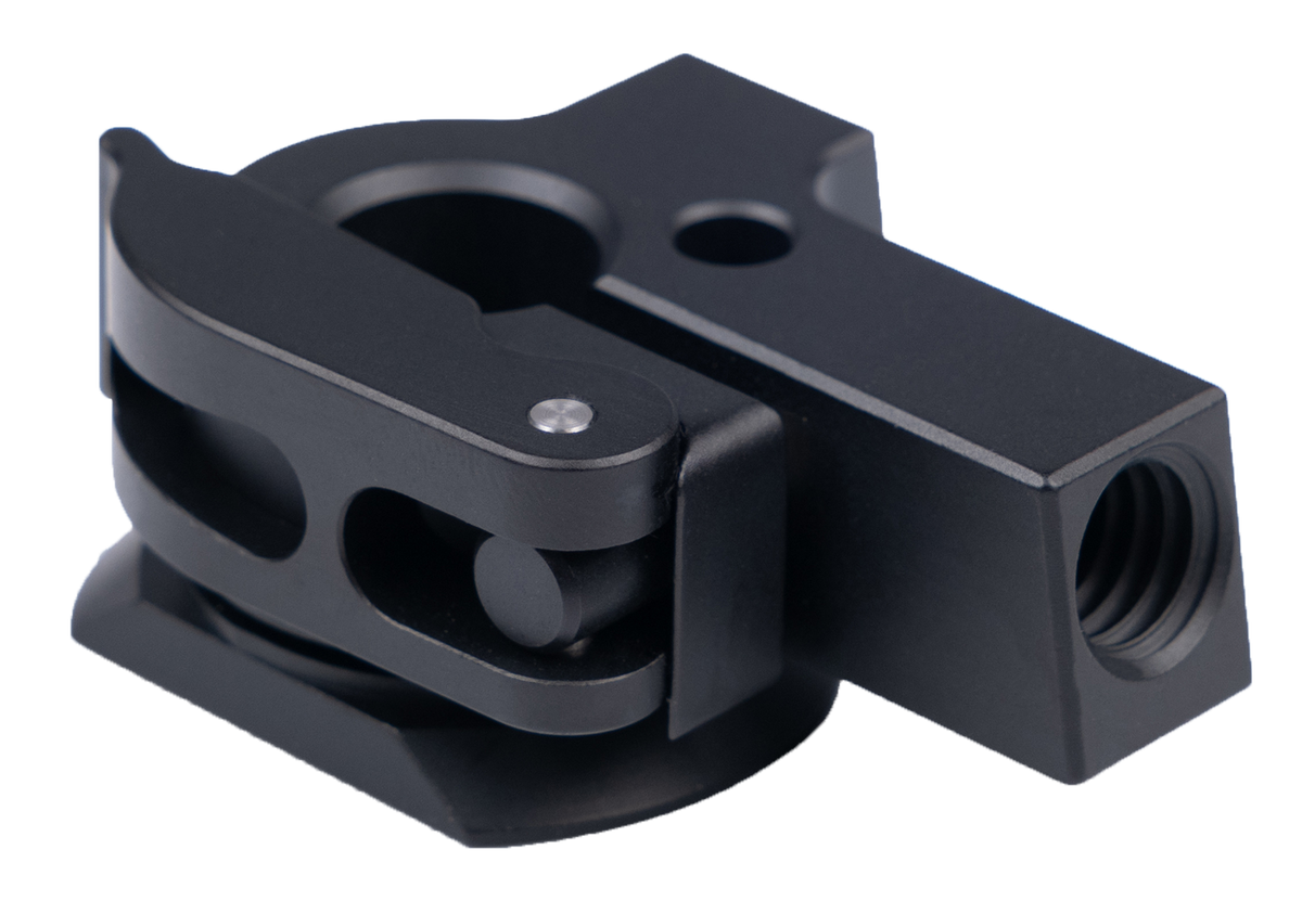 Primos 65906 Heavy Optics Adapter Gray - Fits Apex Spartan Head