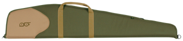 Bob Allen 16510 Classic Rifle Case 44" Olive Green/Khaki 600D Polyester Foam Padded