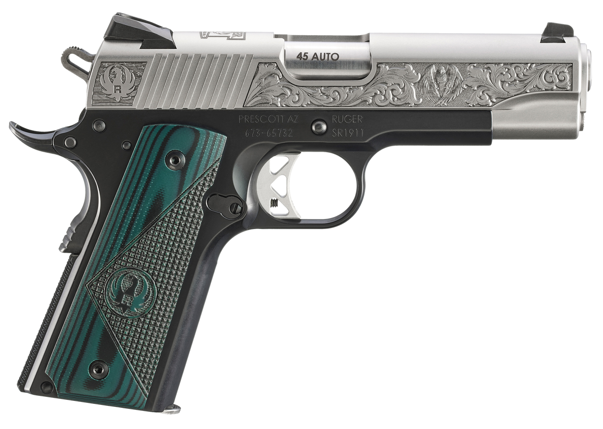 Ruger SR1911 Mayodan NC Edition 45 ACP 4.25" 7+1 Semi-Auto Pistol - Limited 500 Units
