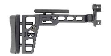 Samson S.A.S Folding Stock w/ MP5K End Cap Black Aluminum