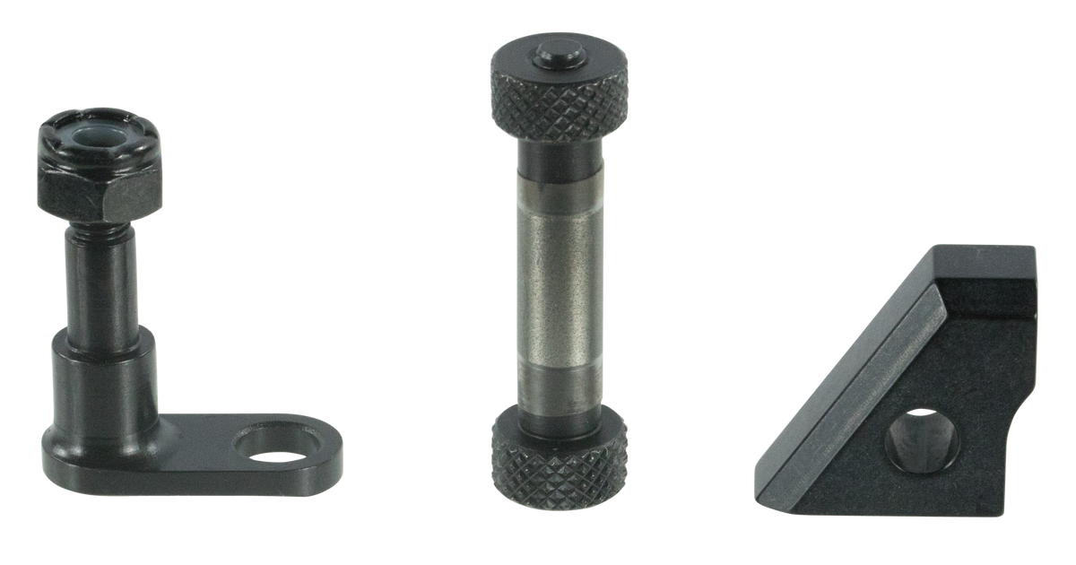 Cross Armory Flop Stop + Pin Pal Black Melonite 4140 Steel AR-15/M16/M4