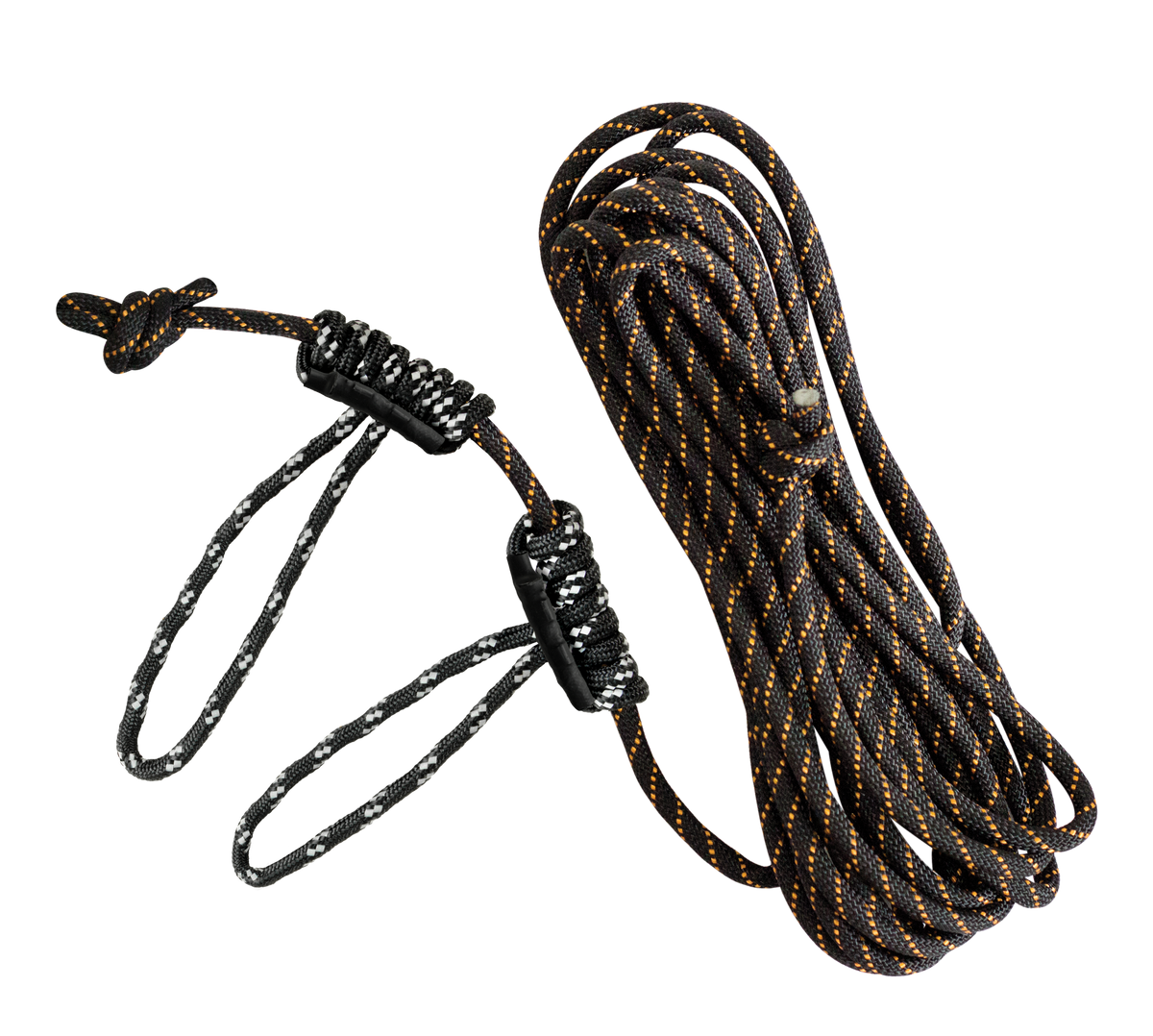 Muddy Safe-Line 30' Braided Nylon Treestand Safety Line - 300 lb Capacity - Black/Orange