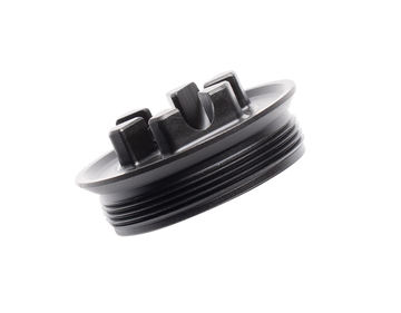 Dead Air R-Series RXD206 Flash Hider Front Cap 5.56mm 0.53" Stainless Steel Black Nitride