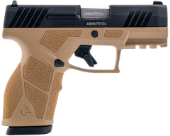 Taurus GX2 9mm Luger 3.37" 10+1 Striker-Fired Semi-Auto Pistol - Tan/Black