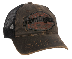 Outdoor Cap Remington Cotton Black/Brown Unstructured OSFA