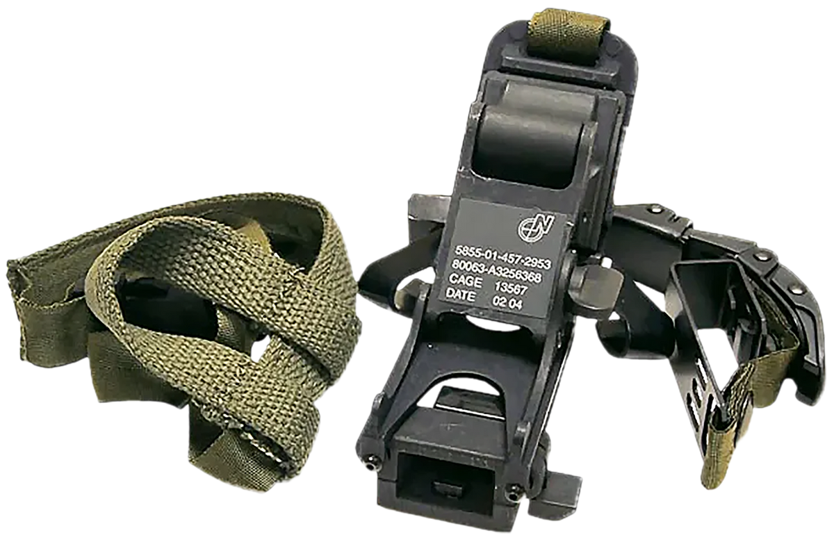 ATN PASGT Helmet Mount Assembly Black - Compatible w/ 6015/PVS14