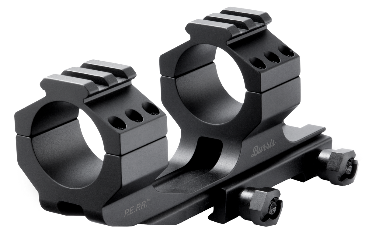 Burris AR-P.E.P.R 30mm Scope Mount Matte Black Steel - Cantilever 1-Pc Picatinny/Weaver
