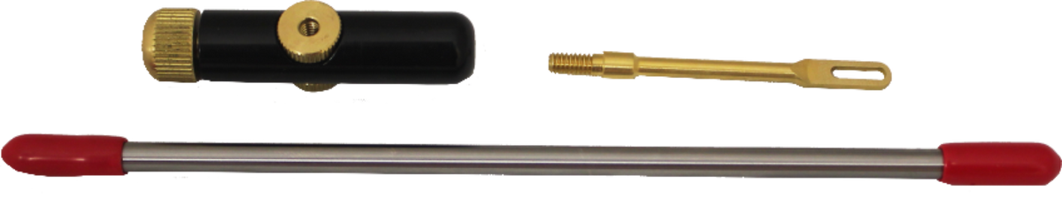 Pro-Shot UPISTOL Universal Pistol Cleaning Kit .22-.45 Cal 6.5" Rod Reusable Clamshell