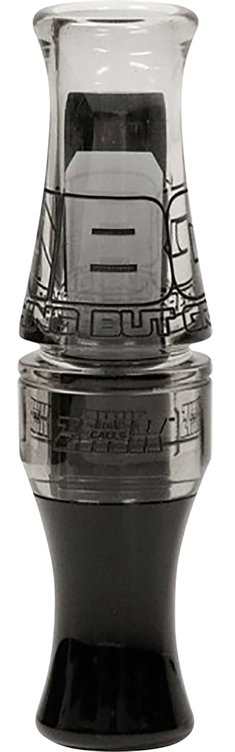 Avian X Zink Nothing But Green Single Reed Duck Call Polycarbonate - Gun Smoke