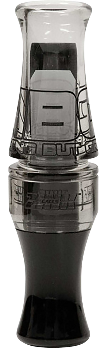 Avian X Zink Nothing But Green Single Reed Duck Call Polycarbonate - Gun Smoke