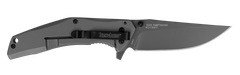 Kershaw DuoJet 8300 3.25" Folding Clip Point Plain 8Cr13MoV Gray TiCN Stainless Steel