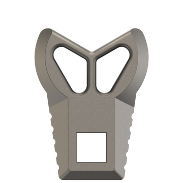 Real Avid Master-Fit 3 Prong Flash Hider Wrench - Titanium/Stainless Steel AR-Platform