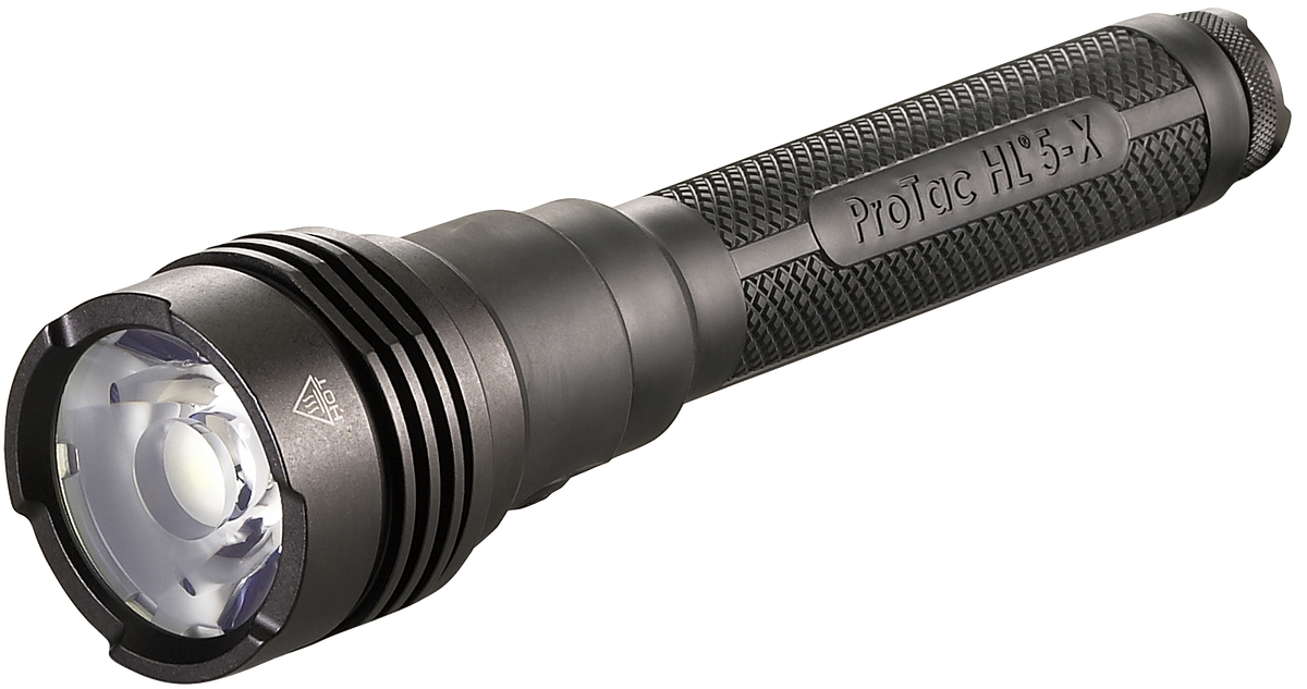 Streamlight ProTac HL 5-X 88074 Flashlight 250/1000/2500/3500 Lumens White LED - 9.53" Black Anodized