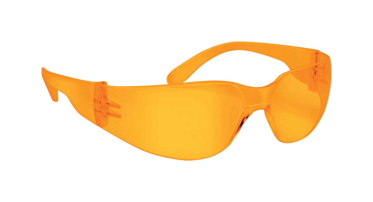 Walkers Game Ear Clearview Sport Glasses Polycarbonate Amber Lens