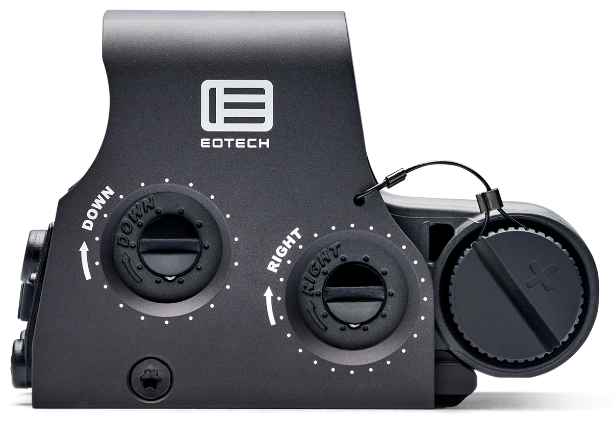 EOTech XPS3-0 1x 1 MOA Red Dot/68 MOA Ring Holographic Sight - Matte Black