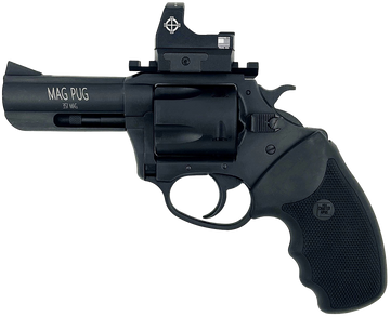 Charter Arms Mag Pug 357 Mag 3" 5-Shot DA/SA Revolver w/Picatinny Rail & Micro Optic