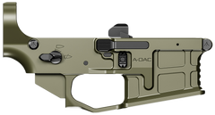 Radian Weapons R0391 A-DAC 15 AR-15 Ambi Lower Receiver OD Green - Stripped Lower