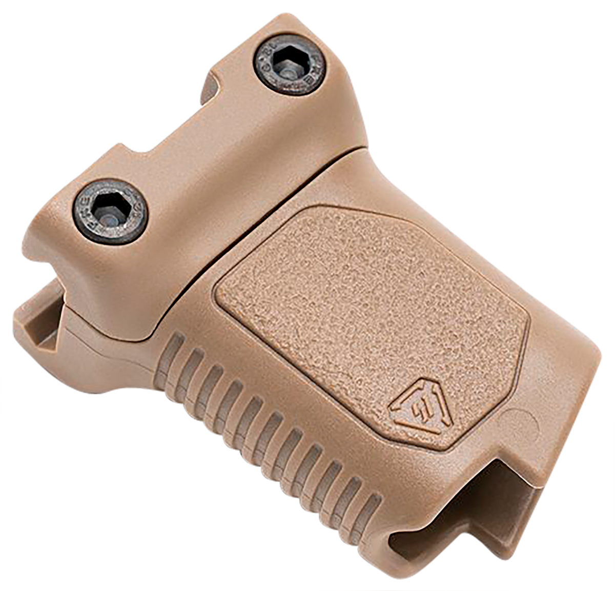 Strike Industries Angled Vertical Grip Short Flat Dark Earth Polymer with Cable Management for M-LOK