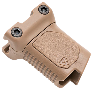 Strike Industries Angled Vertical Grip Short Flat Dark Earth Polymer with Cable Management for M-LOK