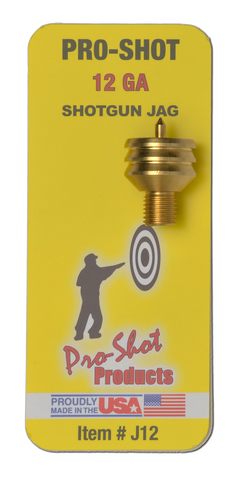Pro-Shot J12 Jag 12 Gauge Shotgun #5/16-27 Thread Spear Tip Brass