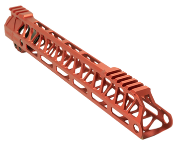 Timber Creek Outdoors Ultralight Enforcer 13" M-LOK Aluminum AR-15 Handguard - Red