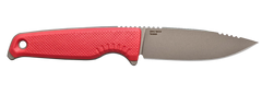 S.O.G Altair FX 3.4" Fixed Clip Point Plain Edge CPM 154 SS Canyon Red GRN Handle