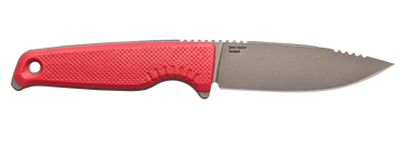 S.O.G Altair FX 3.4" Fixed Clip Point Plain Edge CPM 154 SS Canyon Red GRN Handle