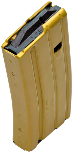 DuraMag Speed AR-15 20rd .300 Blackout/.223/5.56mm Desert Gold Aluminum