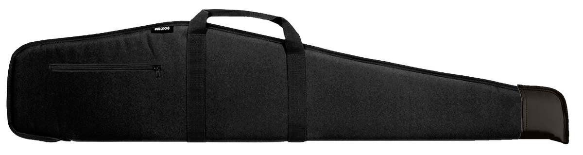 Bulldog BD200 Deluxe 48" Black Nylon 1.75" Padding Water Resistant Scoped Rifle Case
