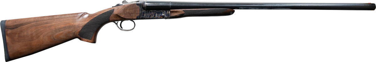 Pointer FT6 12 Gauge 28" 2rd 3" Break Open Side by Side Shotgun - Color Case Hardened Receiver