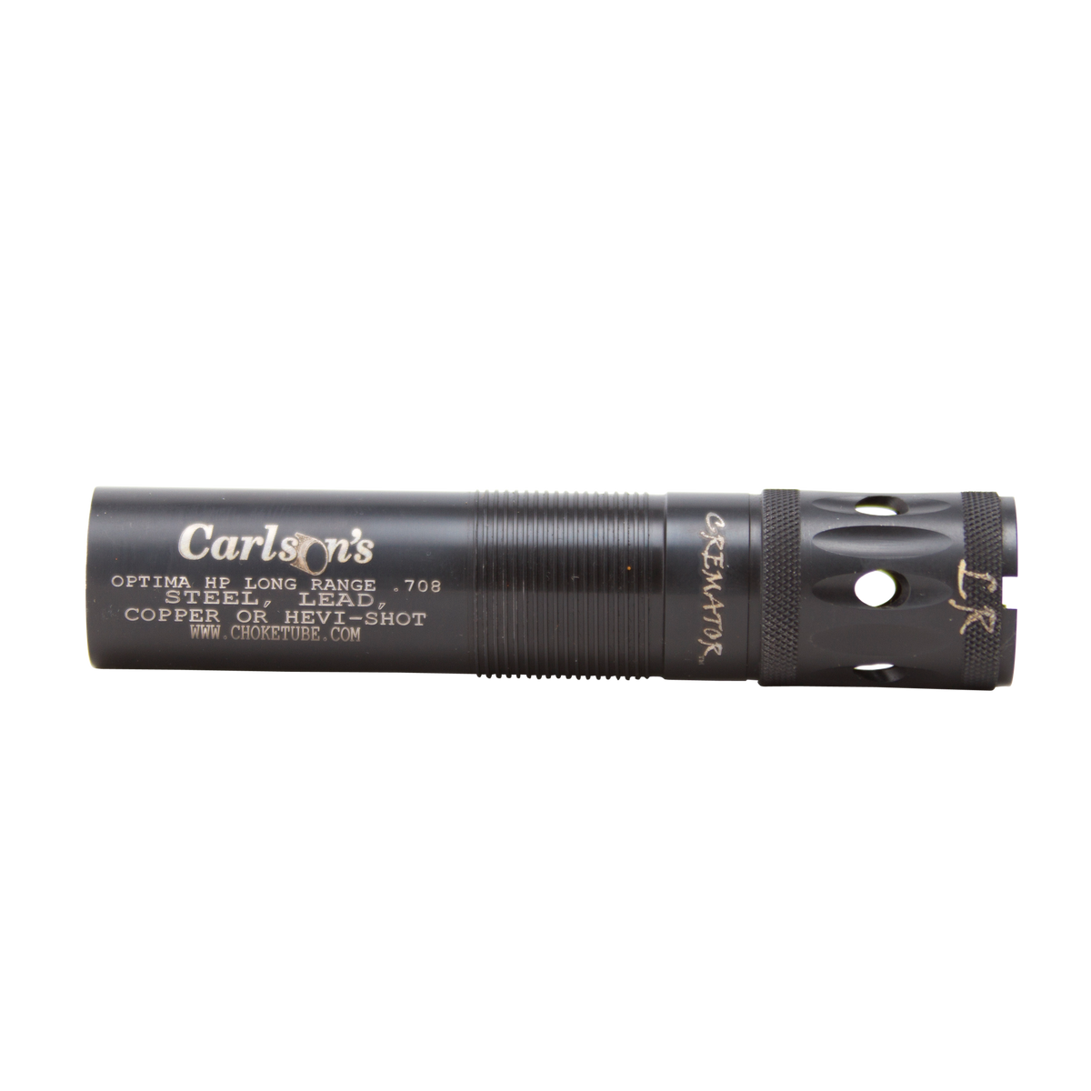 Carlsons Cremator Beretta Optima HP 12 Gauge Long Range Ported Choke Tube - 17-4 Stainless Steel
