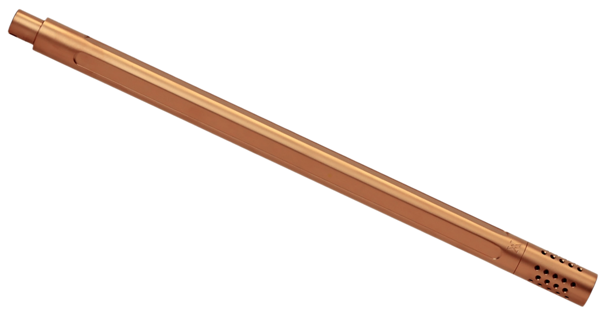 True Precision TP/22 16" .22 LR Fluted Compensated Bull Barrel - Copper - Fits Ruger 10/22