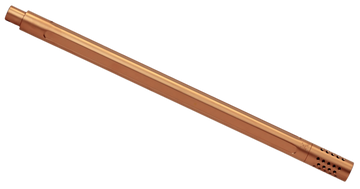 True Precision TP/22 16" .22 LR Fluted Compensated Bull Barrel - Copper - Fits Ruger 10/22