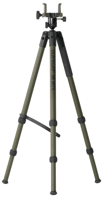 Bog-Pod DeathGrip Infinite Tripod Aluminum Black/OD Green 6.5"-59" Ball Head