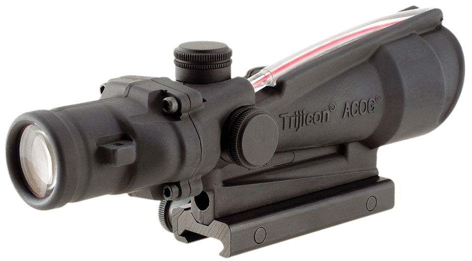 Trijicon 100154 ACOG 3.5x35mm Illuminated Red Horseshoe .308/7.62 BDC Riflescope - Black Hardcoat Anodized