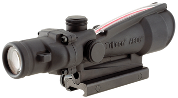 Trijicon 100154 ACOG 3.5x35mm Illuminated Red Horseshoe .308/7.62 BDC Riflescope - Black Hardcoat Anodized