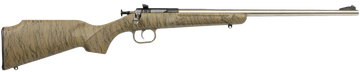 Crickett KSA2443 Gen2 Youth 22 LR 16.13" 1-Rd Bolt Action Rifle - Tan/Black Webbing Synthetic Stock